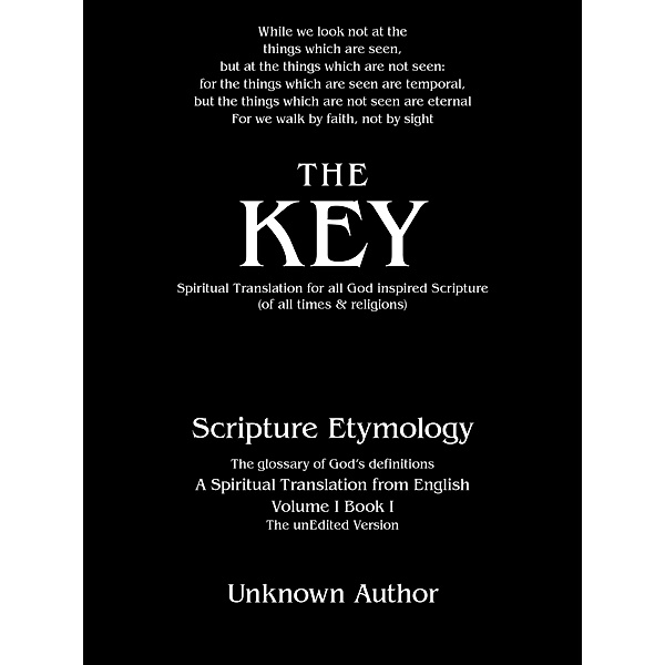 The Key, UNKNOWN AUTHOR