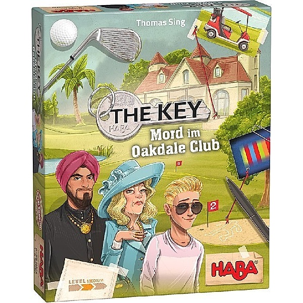 HABA The Key Mord im Oakdale Club (Kinderspiel)