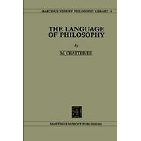 The Language of Philosophy, Margaret Chatterjee