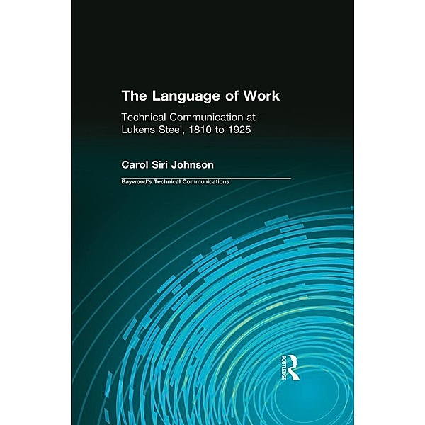 The Language of Work, Carol Siri Johnson, Charles H. Sides