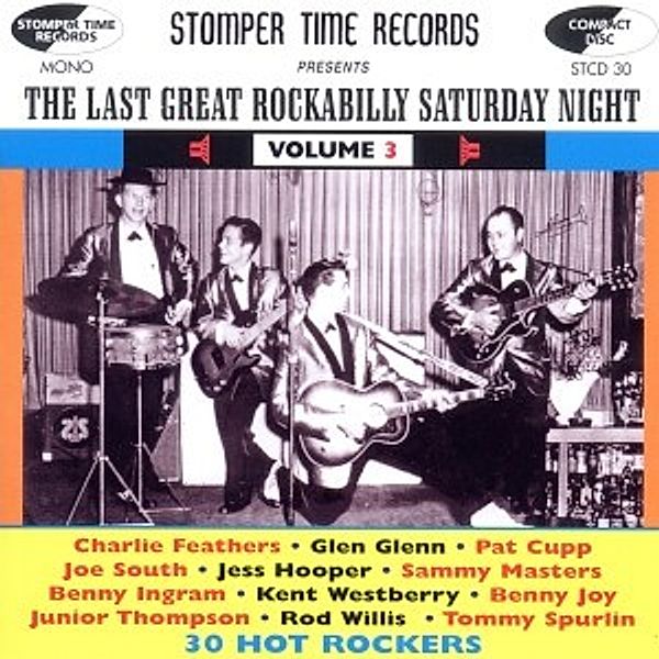 The Last Great Rockabilly Satu, Diverse Interpreten