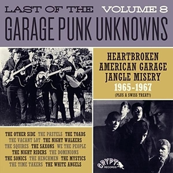 The Last Of..Vol.8 (Vinyl), Various, Garage Punk Unknowns