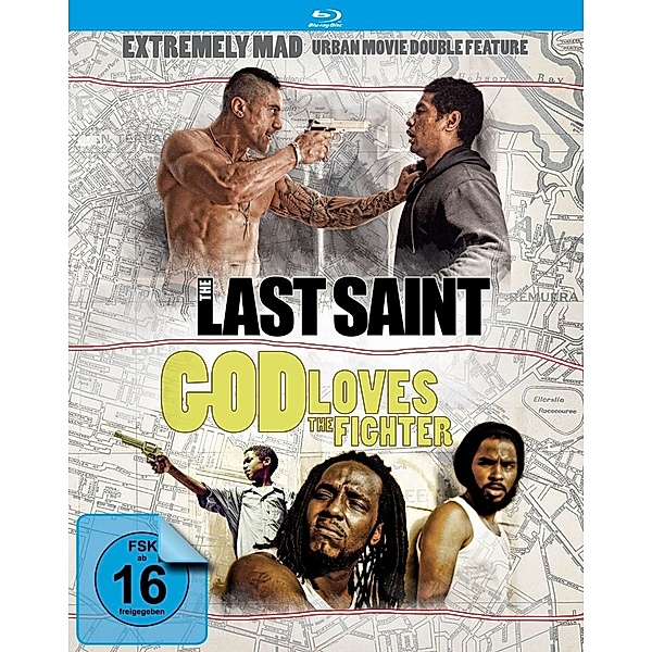 The Last Saint / God Loves the Fighter - Extremely Mad Urban Movie Double Feature, Rene Naufahu, Alexa Bailey, Damian Marcano