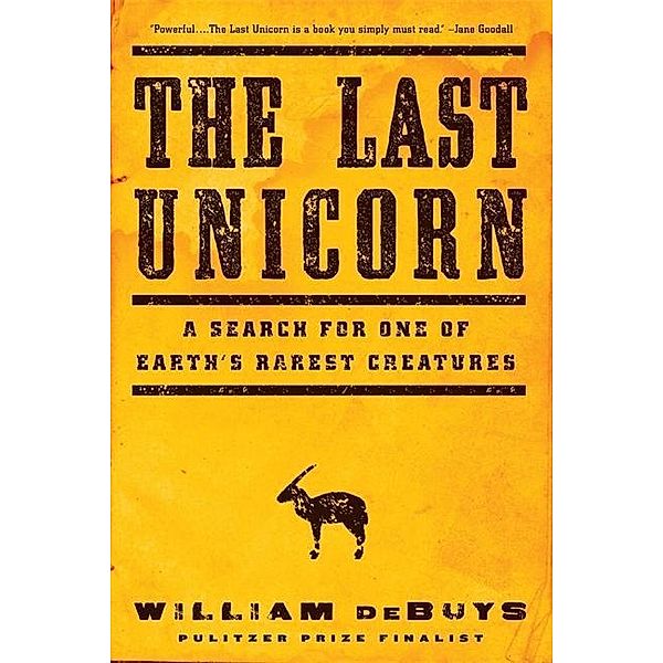 The Last Unicorn, William deBuys