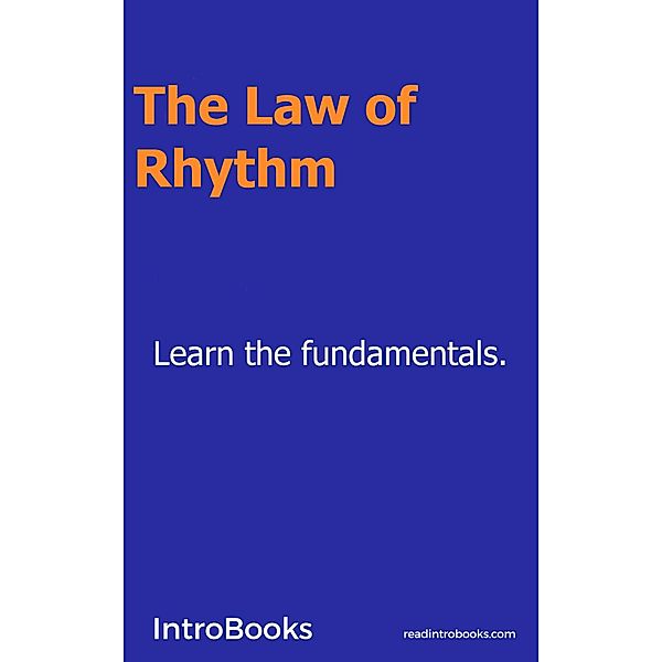 The Law of Rhythm, IntroBooks Team