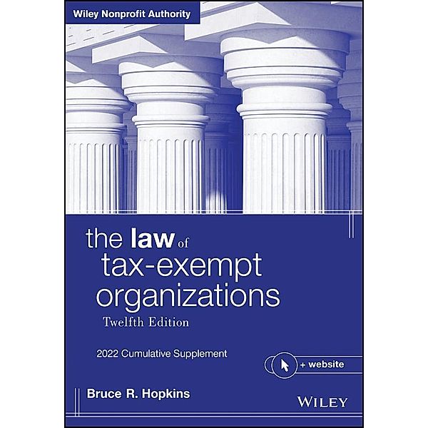The Law of Tax-Exempt Organizations, Bruce R. Hopkins