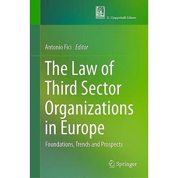 The Law of Third Sector Organizations in Europe