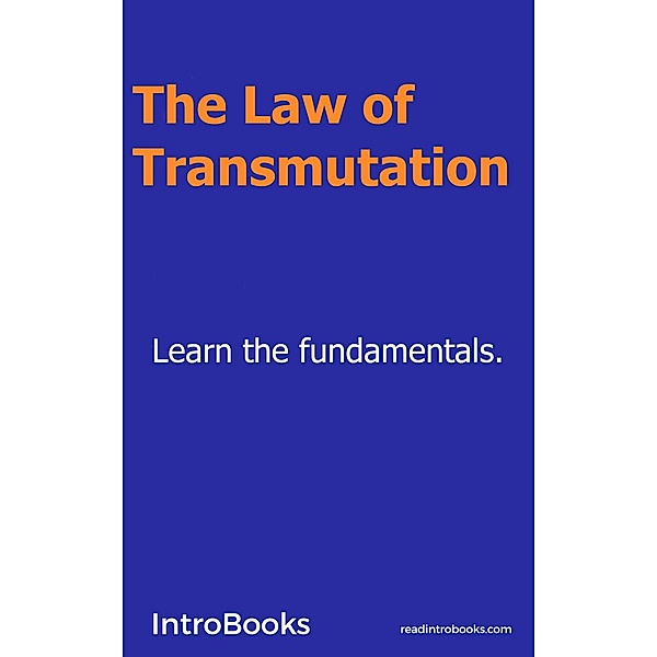 The Law of Transmutation, IntroBooks Team