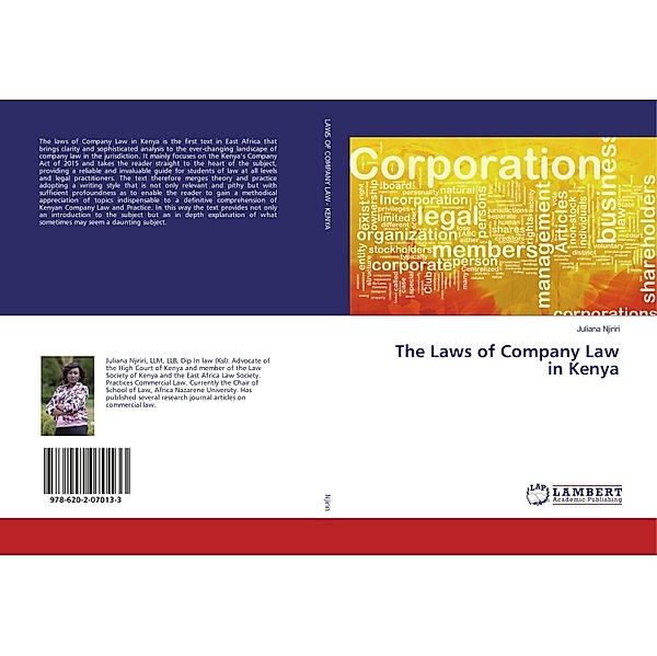 The Laws of Company Law in Kenya, Juliana Njiriri