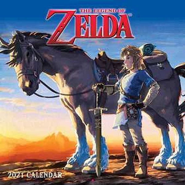 The Legend of Zelda 2021 Wall Calendar, Nintendo