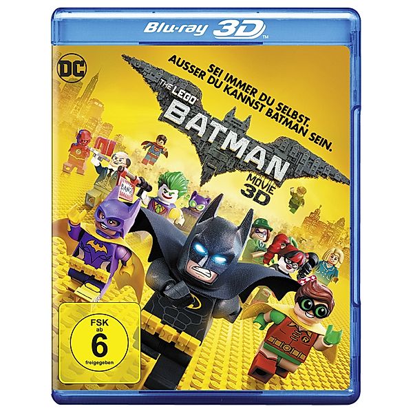 The LEGO Batman Movie - 3D-Version, Zach Galifianakis Michael Cera Will Arnett