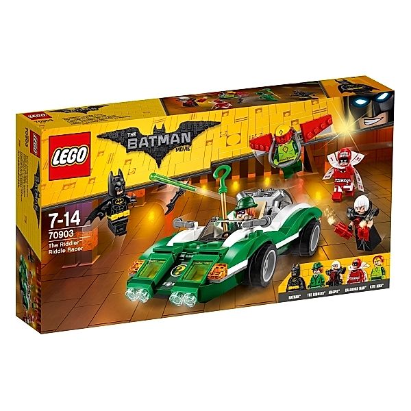 LEGO® The LEGO® Batman Movie? 70903 The Riddler?: Riddle Racer, 254 Teile