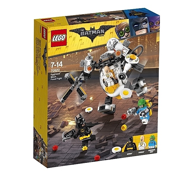LEGO® The LEGO® Batman Movie? 70920 Egghead? bei der Roboter-Essenschlacht, 293 Teil