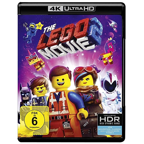 The LEGO Movie 2 4K Ultra HD Blu-ray bei Weltbild.de kaufen