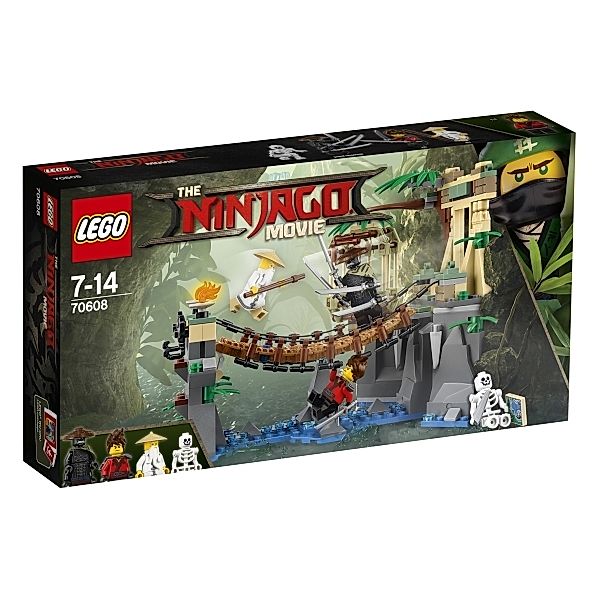 LEGO® THE LEGO® NINJAGO® Movie? 70608 Meister Wu's Wasser-Fall, 312 Teile