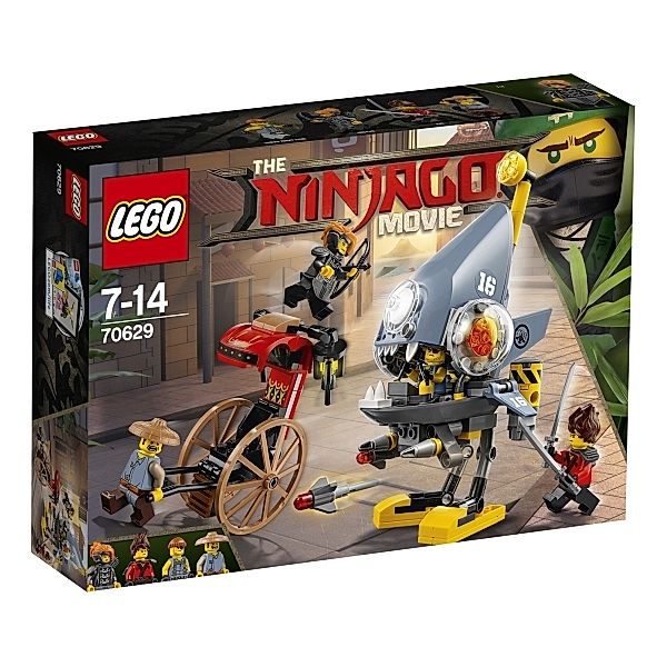 LEGO® THE LEGO® NINJAGO® Movie? 70629 Piranha-Angriff, 217 Teile