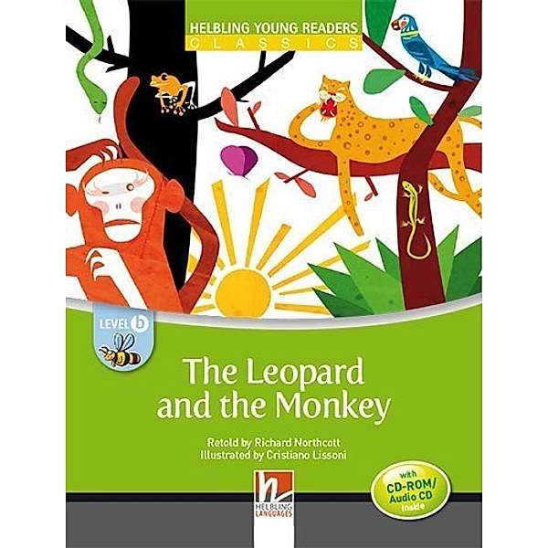 The Leopard and the Monkey, mit 1 CD-ROM/Audio-CD
