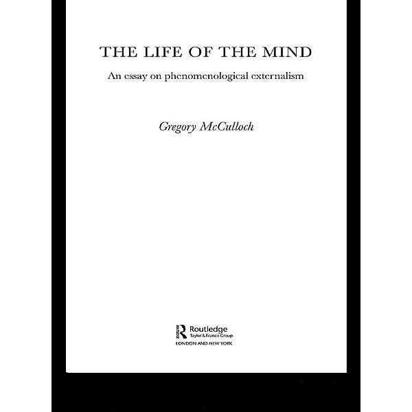 The Life of the Mind, Gregory McCulloch