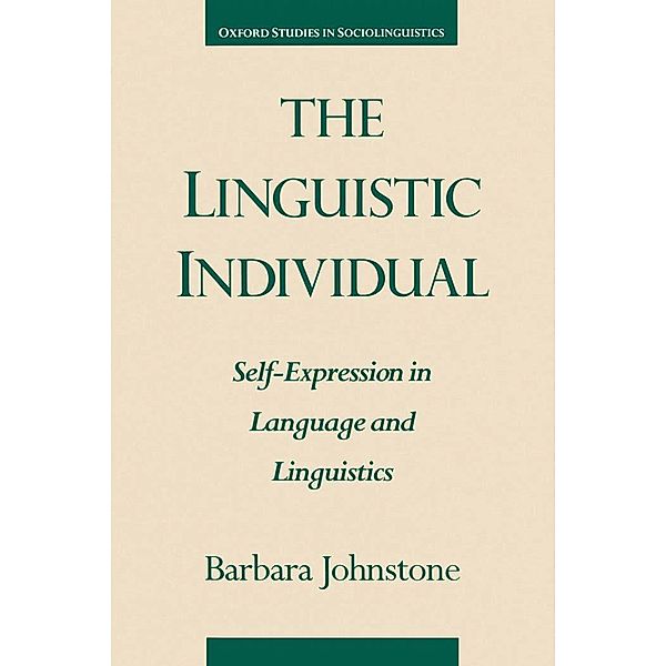 The Linguistic Individual, Barbara Johnstone