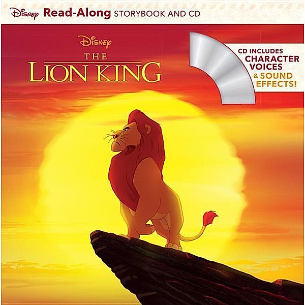 The Lion King Read-Along Storybook, w. Audio-CD, Disney Book Group