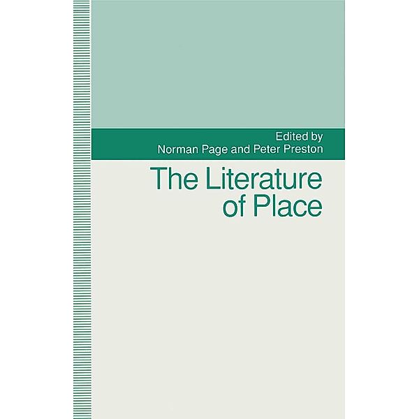 The Literature of Place