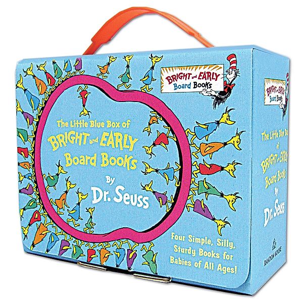 The Little Blue Boxed Set of 4 Bright and Early Board Books, m. 4 Buch, Dr. Seuss