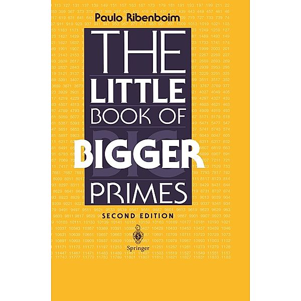 The Little Book of Bigger Primes, Paulo Ribenboim
