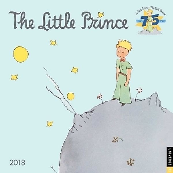 The Little Prince 2018 Wall Calendar, Antoine de Saint-Exupéry