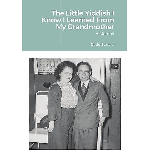 The Little Yiddish I Know I Learned From My Grandmother: A Memoir, David Stevens