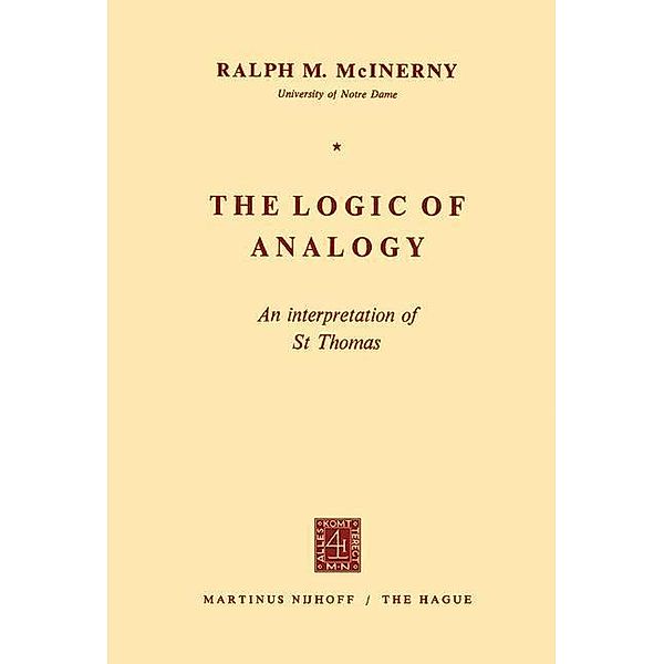 The Logic of Analogy, R. M. McInerny