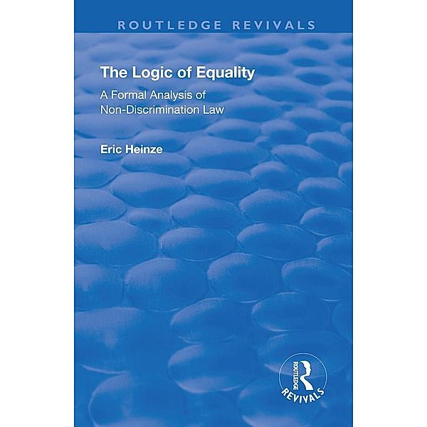 The Logic of Equality, Eric Heinze