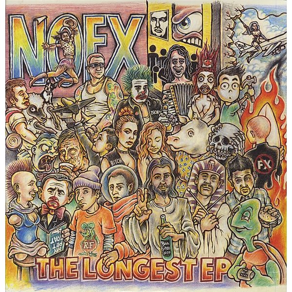 The Longest Ep (Black Vinyl 2lp), Nofx