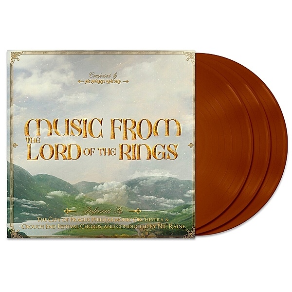 The Lord Of The Rings Trilogy (Ltd. Brown Vinyl), The City Of Prague Philharmonic Orchestra