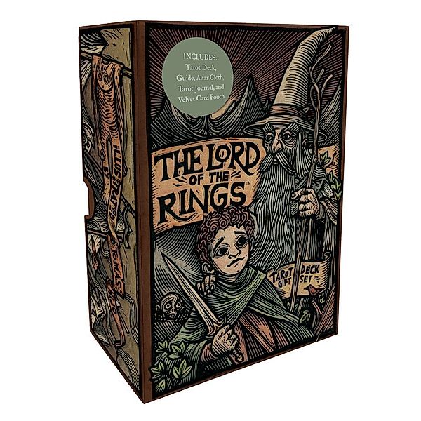 The Lord of the Rings(TM) Tarot Deck and Guide Gift Set, Casey Gilly, Tomas Hijo
