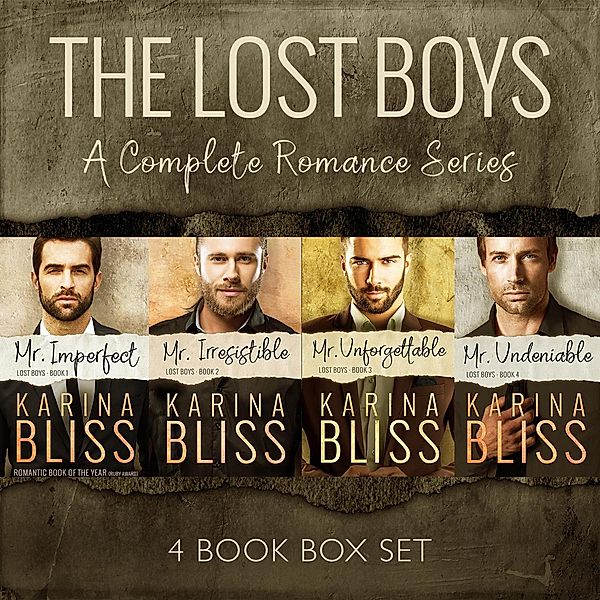 The Lost Boys: A Complete Romance Series 4 Book Box Set / Lost Boys, Karina Bliss