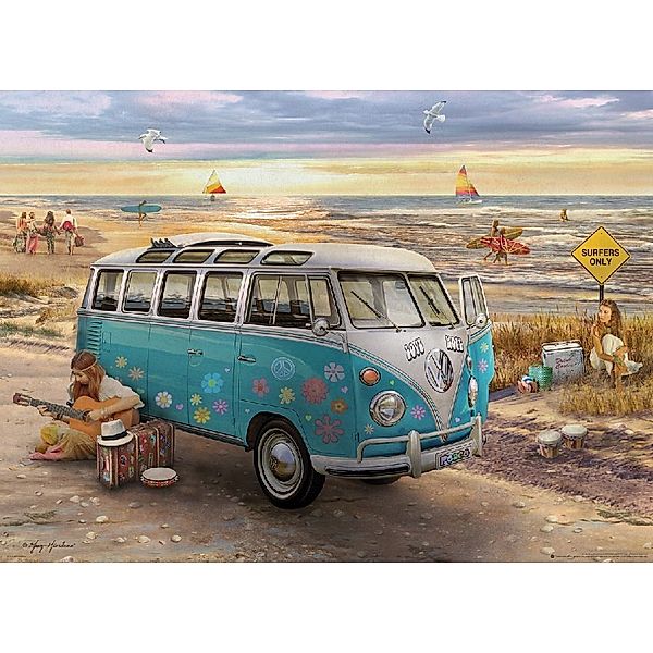 Eurographics The Love & Hope VW Bus (Puzzle)