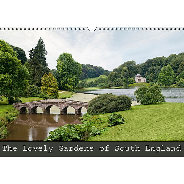 The Lovely Gardens of South England (Wall Calendar 2019 DIN A3 Landscape), Juergen Lueftner