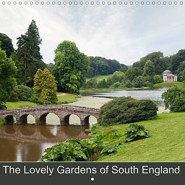 The Lovely Gardens of South England (Wall Calendar 2023 300 × 300 mm Square), Jürgen Lüftner