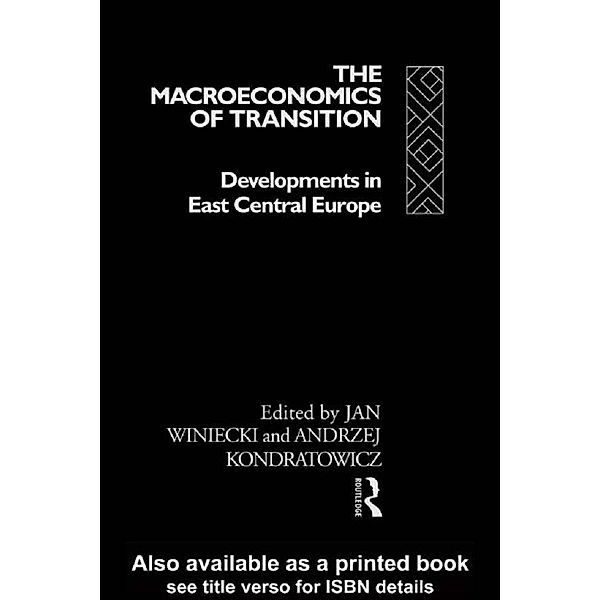 The Macroeconomics of Transition, Andrzej Kondratowicz, Jan Winiecki