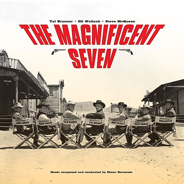 The Magnificent Seven Ost (Ltd.180g Farbiges Vinyl, Elmer Bernstein