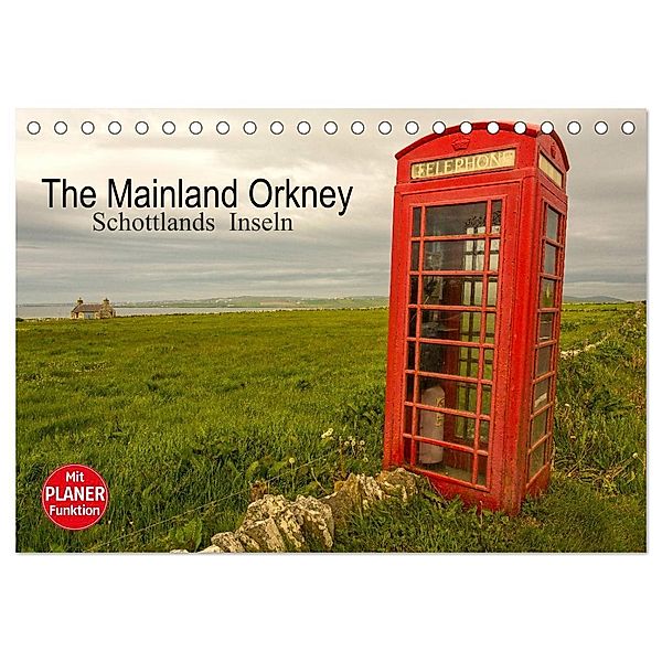 The Mainland Orkney - Schottlands Inseln (Tischkalender 2024 DIN A5 quer), CALVENDO Monatskalender, Andrea Potratz