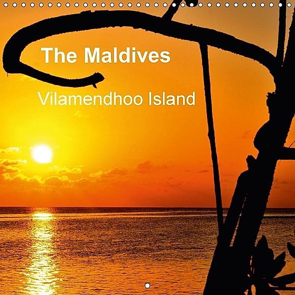 The Maldives - Vilamendhoo Island (Wall Calendar 2018 300 × 300 mm Square), Jenny Wilson