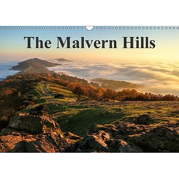 The Malvern Hills (Wall Calendar 2018 DIN A3 Landscape), Richard Sheppard