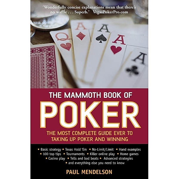 The Mammoth Book of Poker / Mammoth Books Bd.402, Paul Mendelson