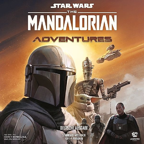Asmodee, Unexpected Games The Mandalorian: Adventures, Corey Konieczka