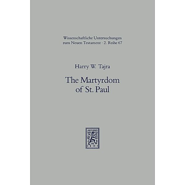 The Martyrdom of St. Paul, H. W. Tajra