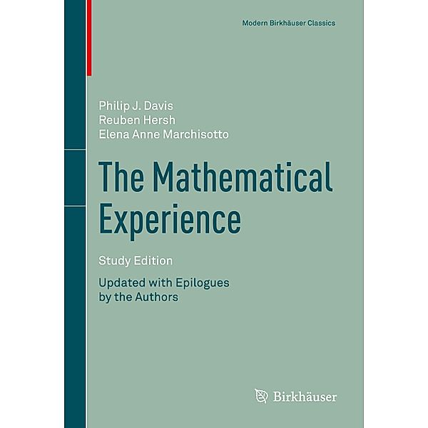 The Mathematical Experience, Study Edition, Philip Davis, Reuben Hersh, Elena Anne Marchisotto