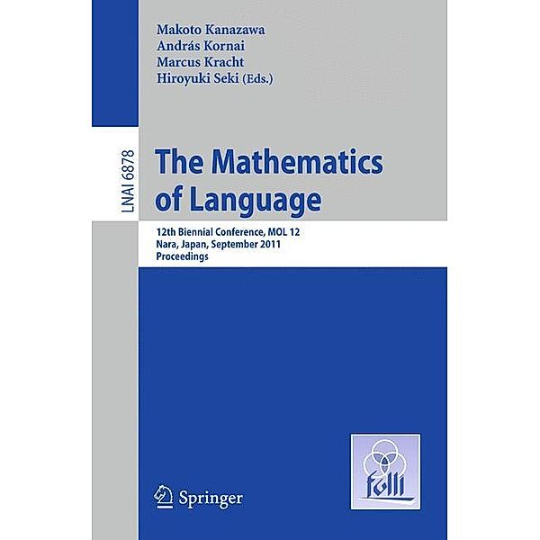 The Mathematics of Language