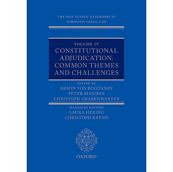 The Max Planck Handbooks in European Public Law
