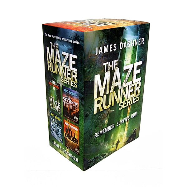 The Maze Runner Series, 4 Volumes, James Dashner